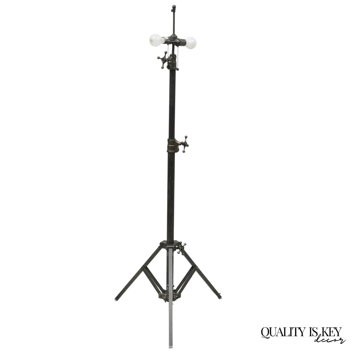 Thomas O'Brien Studio Tri 53 Inch Bronze Finish Floor Lamp by Visual Comfort
