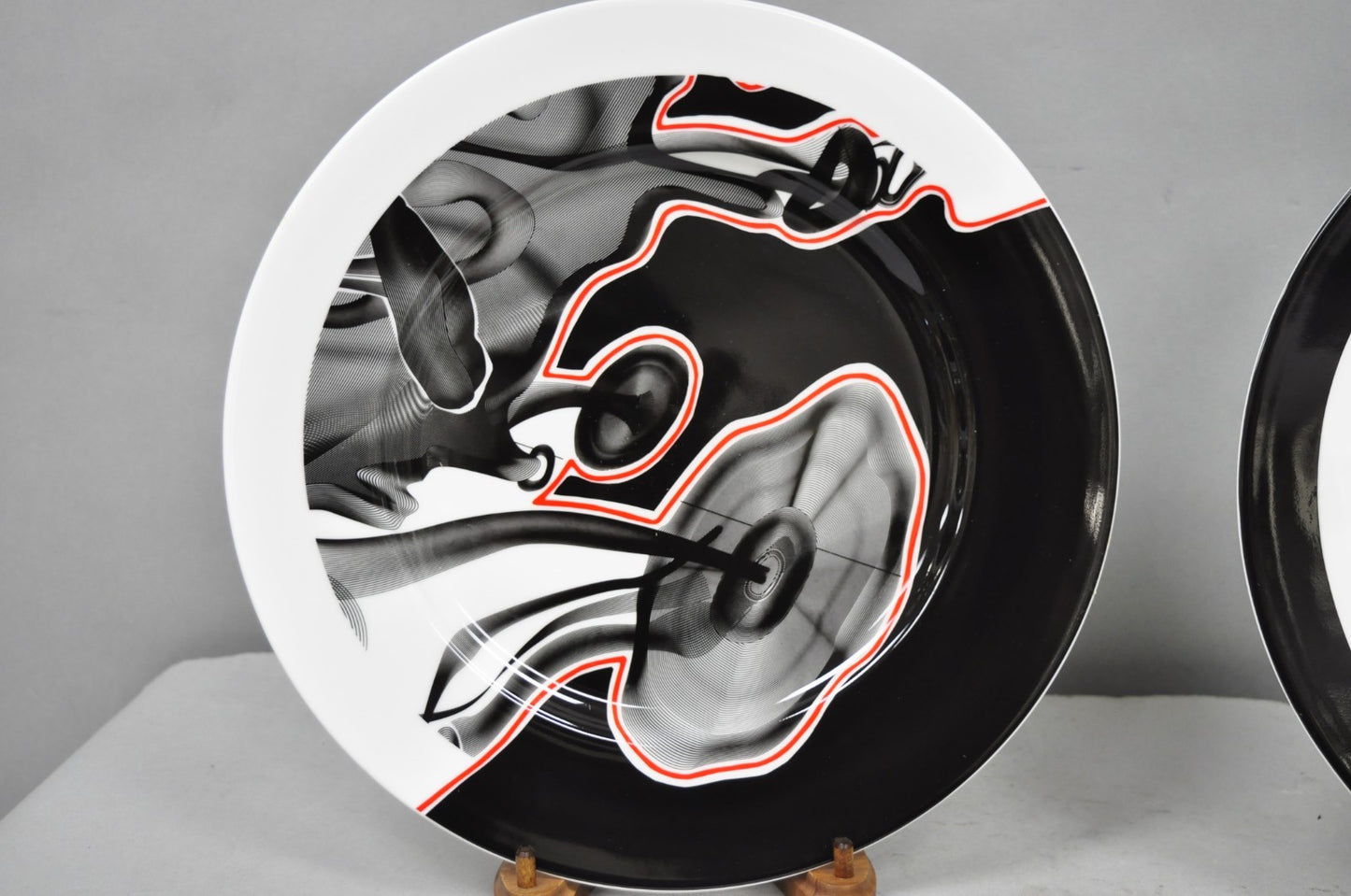 Frank Stella David Mirvish Designs Vortex Engravings 1-4 Black Plate - Set of 4