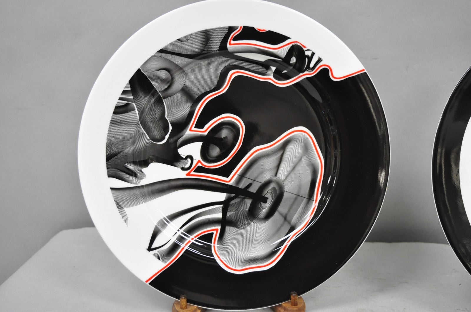 Frank Stella David Mirvish Designs Vortex Engravings 1-4 Black Plate - Set of 4