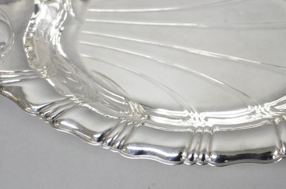 Vintage Rogers Bros "Neptune" 9312 Silver Plated Clam Shell Candy Dish Bowl