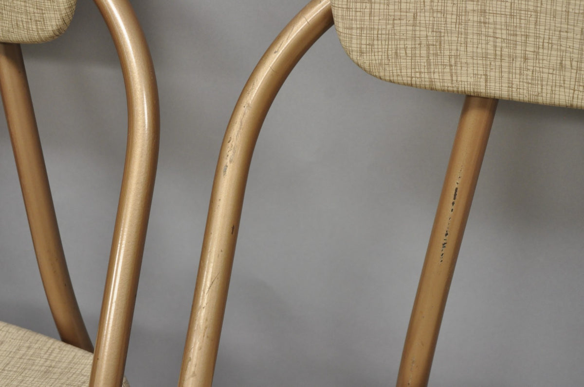 Vintage Hamilton Cosco Stylaire Mid Century Modern Folding Chairs - Set of 4