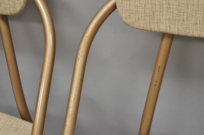 Vintage Hamilton Cosco Stylaire Mid Century Modern Folding Chairs - Set of 4