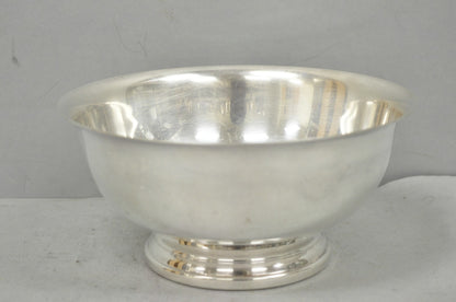 Vintage Mid Century Modern Gorham YC780 8" Silver Plated Serving Bowl