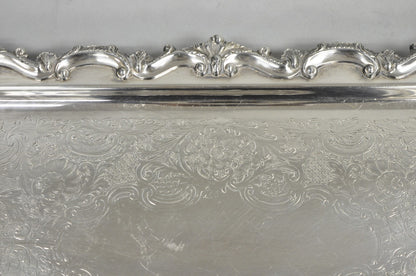 Bristol Silverplate by Poole 132 Silver Plated Narrow Serving Platter Dish Tray