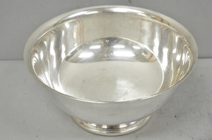 Vintage Mid Century Modern Gorham YC780 8" Silver Plated Serving Bowl (B)