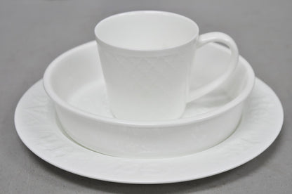 Lauren Ralph Lauren "Mackenzie Quilt" 3 Pc Bone China Children's "ABC" Dish Set