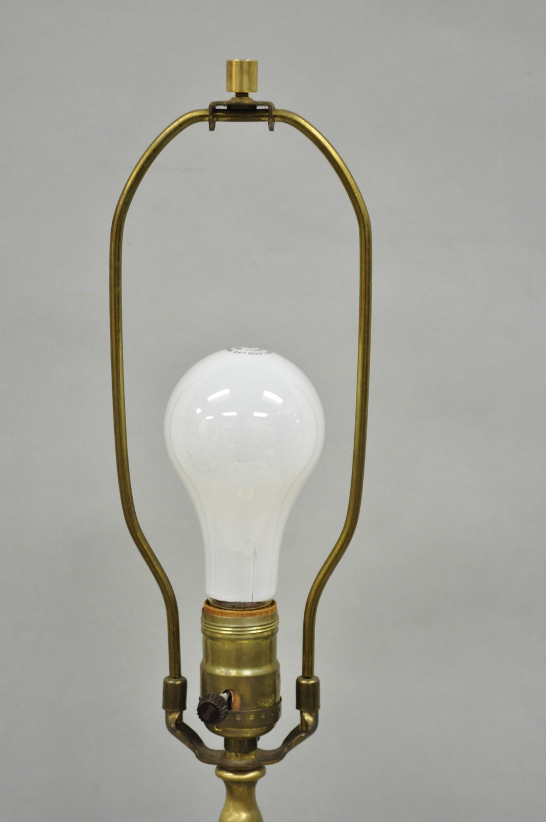 Antique Victorian Green Austrian Porcelain Hand Painted Flower French Table Lamp