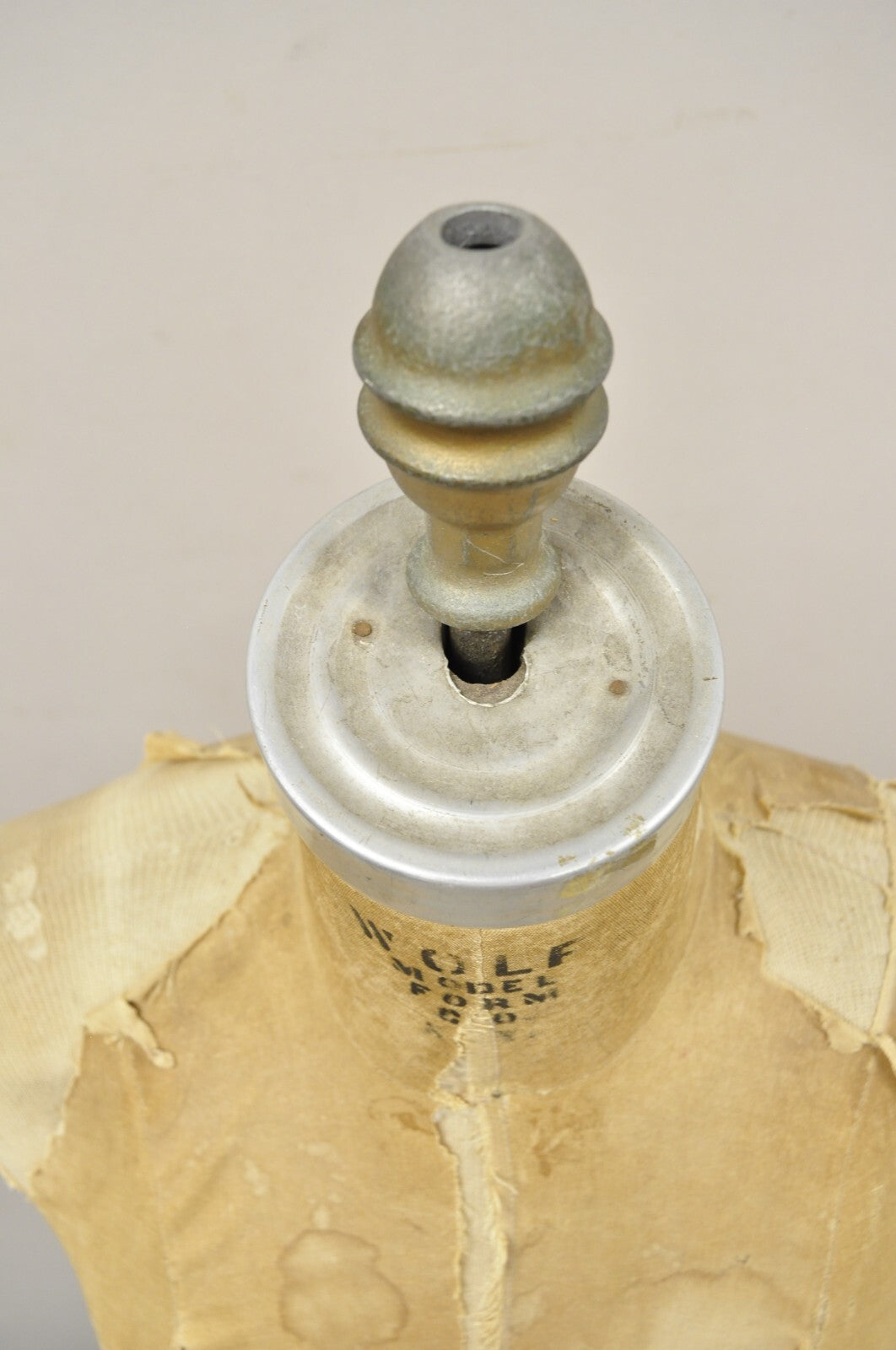 Vintage Wolf Model Form Model 1980 Size 8 Dress Form Mannequin