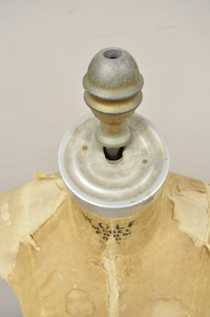 Vintage Wolf Model Form Model 1980 Size 8 Dress Form Mannequin