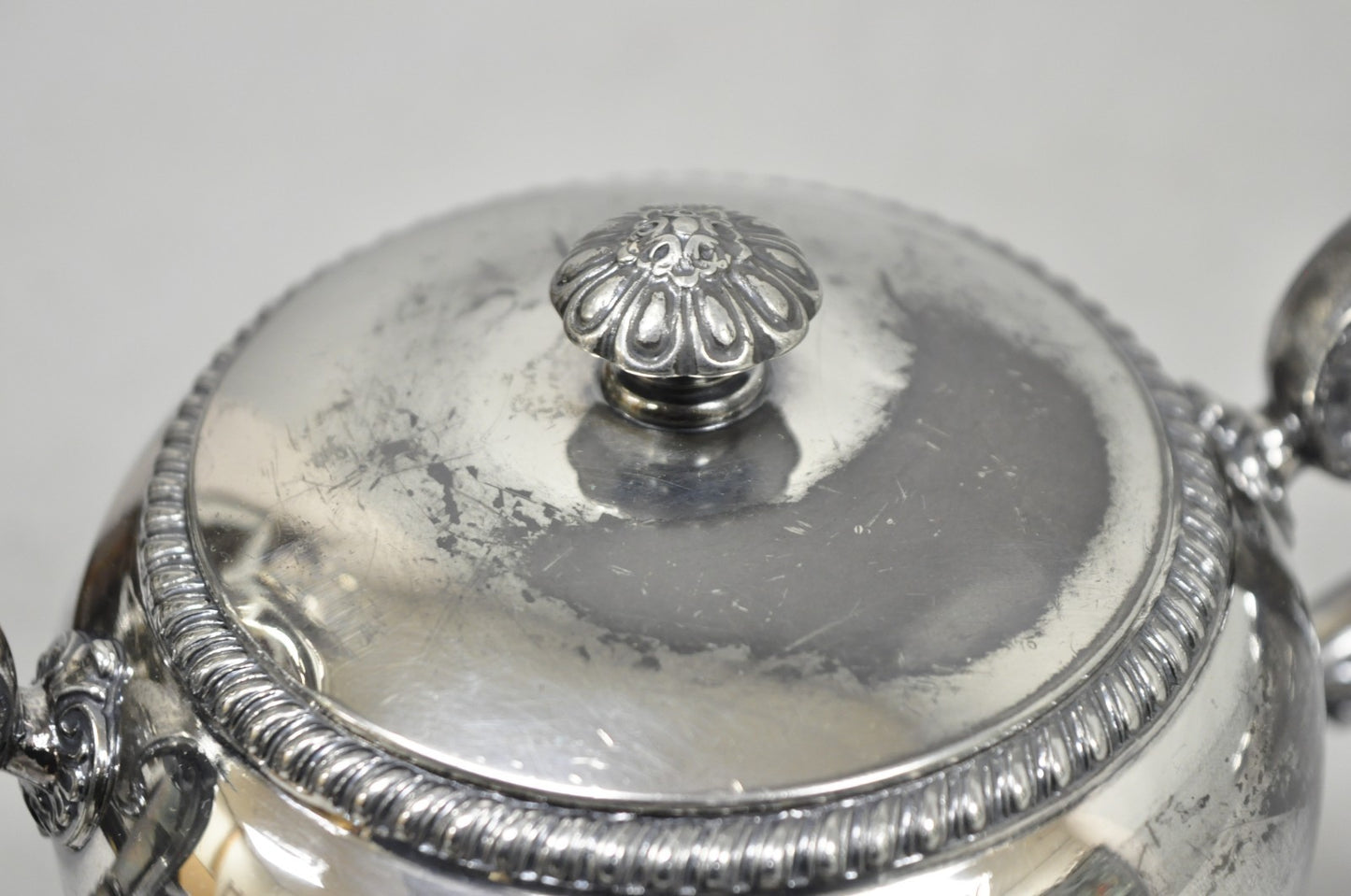 Antique Reed & Barton 4090 Silver Plated Victorian Tea Service  - 5 Pc Set
