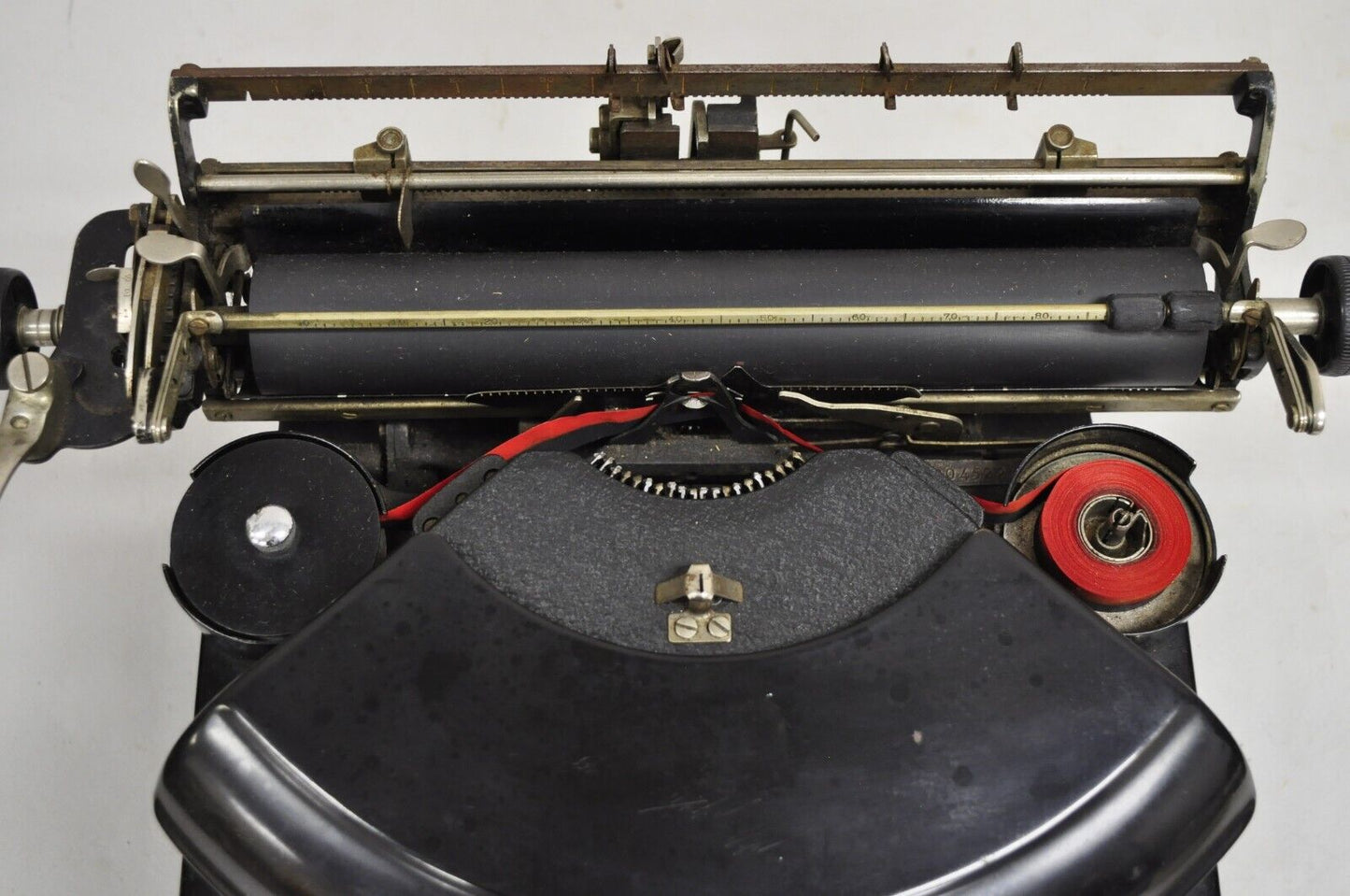 Antique 1930s Remington Noiseless Model 6 Black Typewriter