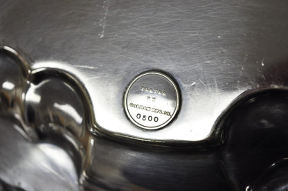 Antique Gorham English Victorian Silver Plated Scalloped Serving Platter Tray