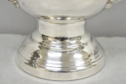 Vintage Leonard Silver Plated Trophy Cup Urn Champagne Chiller Bar Ice Bucket