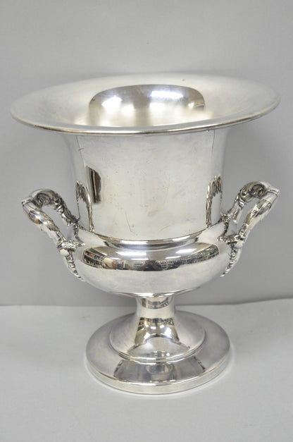 Vintage Bristol Silver Plated Trophy Cup Urn Champagne Chiller Bar Ice Bucket