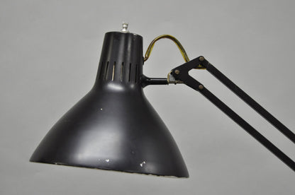 Vintage Luxo Pixar Style Mid Century Modern Articulating Drafting Floor Lamp