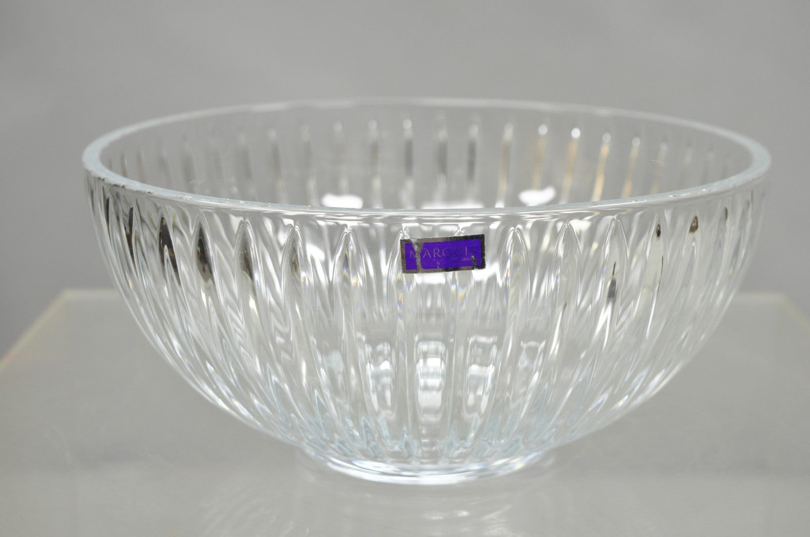 Marquis by Waterford Glass 10" Bezel Fruit Bowl Cut Crystal in Box