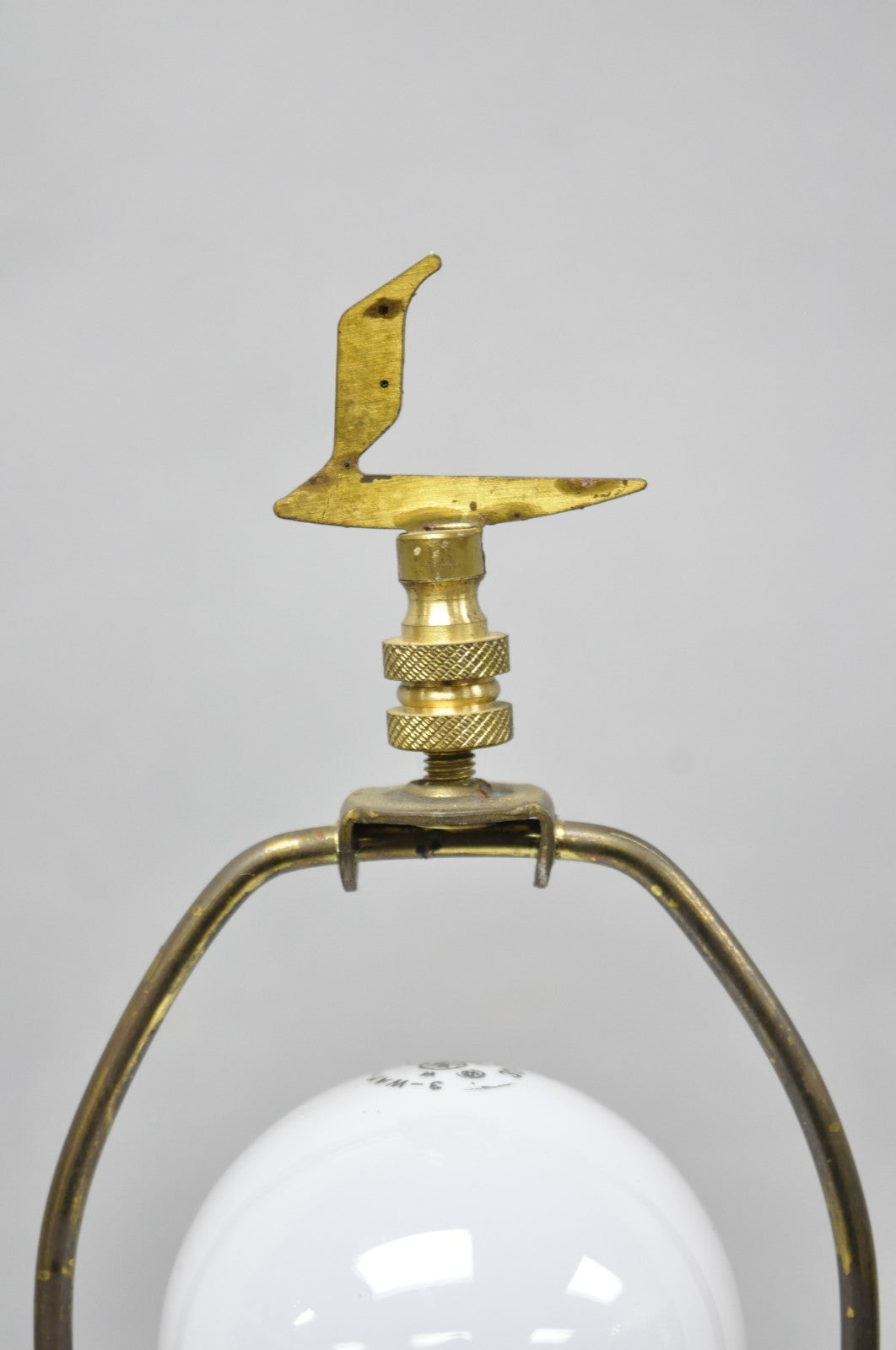 Vintage Leeazanne Postmodern Art Deco Style Metal Tapered Skyscraper Floor Lamp