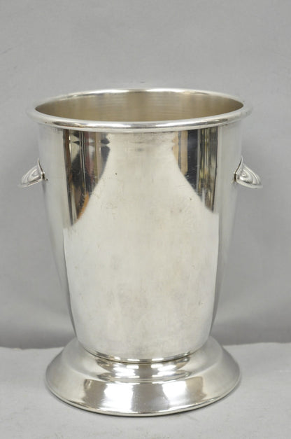 Oneida Mid Century Modern "Bullet" Silver Plated Champagne Chiller Ice Bucket