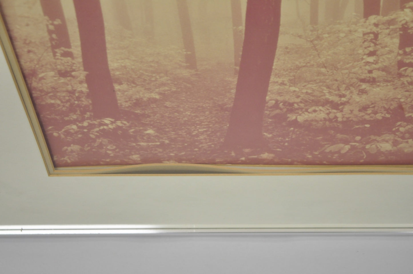 Vintage David Lorenz Winston "Seven Trees" Landscape Signed Framed Art Print