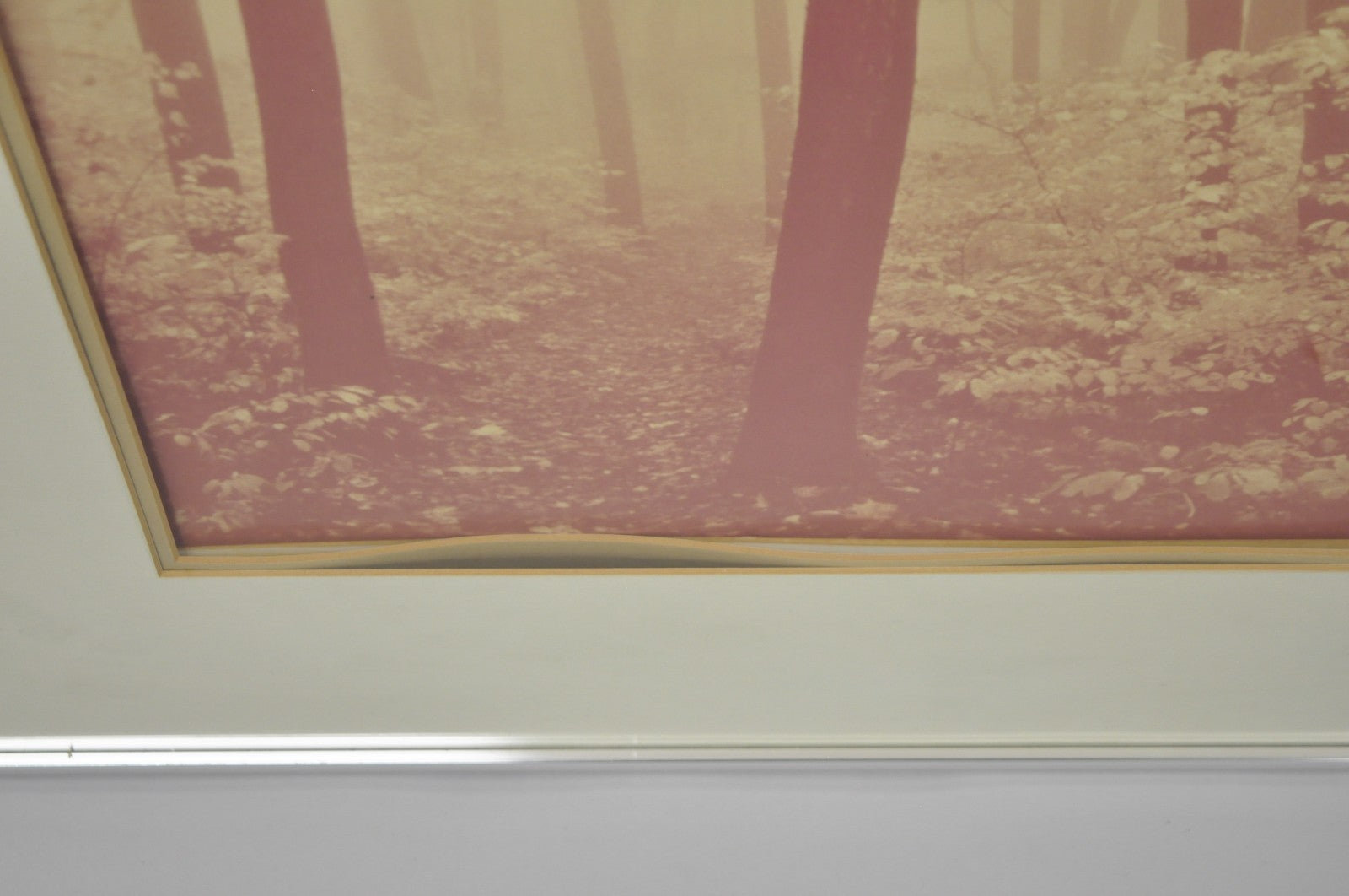 Vintage David Lorenz Winston "Seven Trees" Landscape Signed Framed Art Print