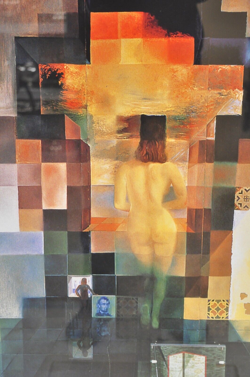 Lincoln in Dalivision Lincoln Vision Salvador Dali Giclee Print Limited 134/300