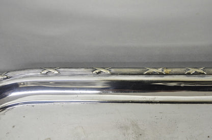 Antique Waring & Gillow English Edwardian Lrg Silver Plated Serving Platter Tray