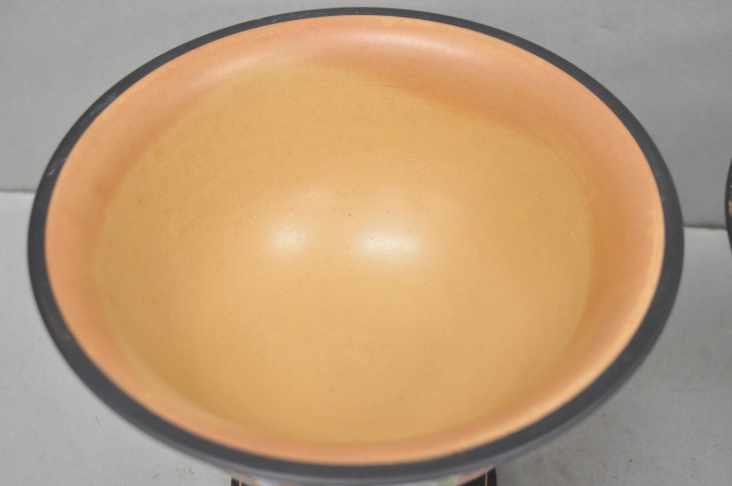 Ceramiche Florentine Italian Neoclassicall Terracotta Pottery Compote Dish, Pair