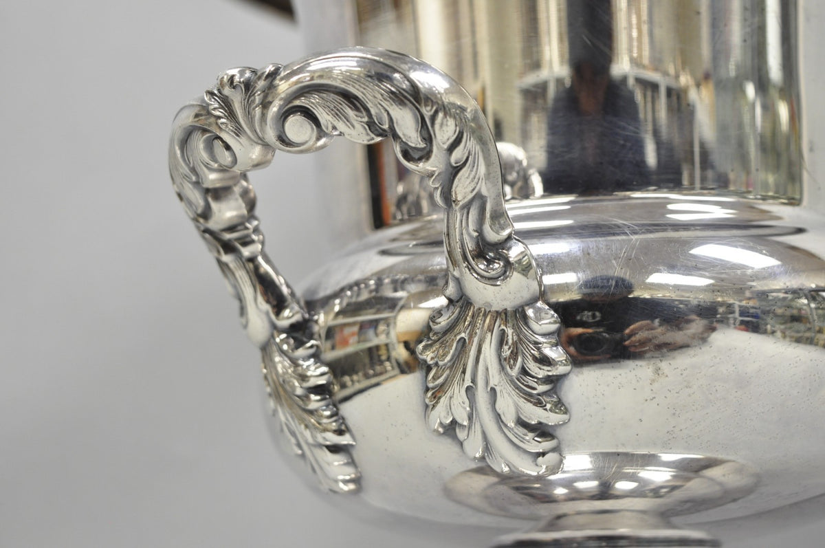 Vintage Bristol Silver Plated Trophy Cup Urn Champagne Chiller Bar Ice Bucket
