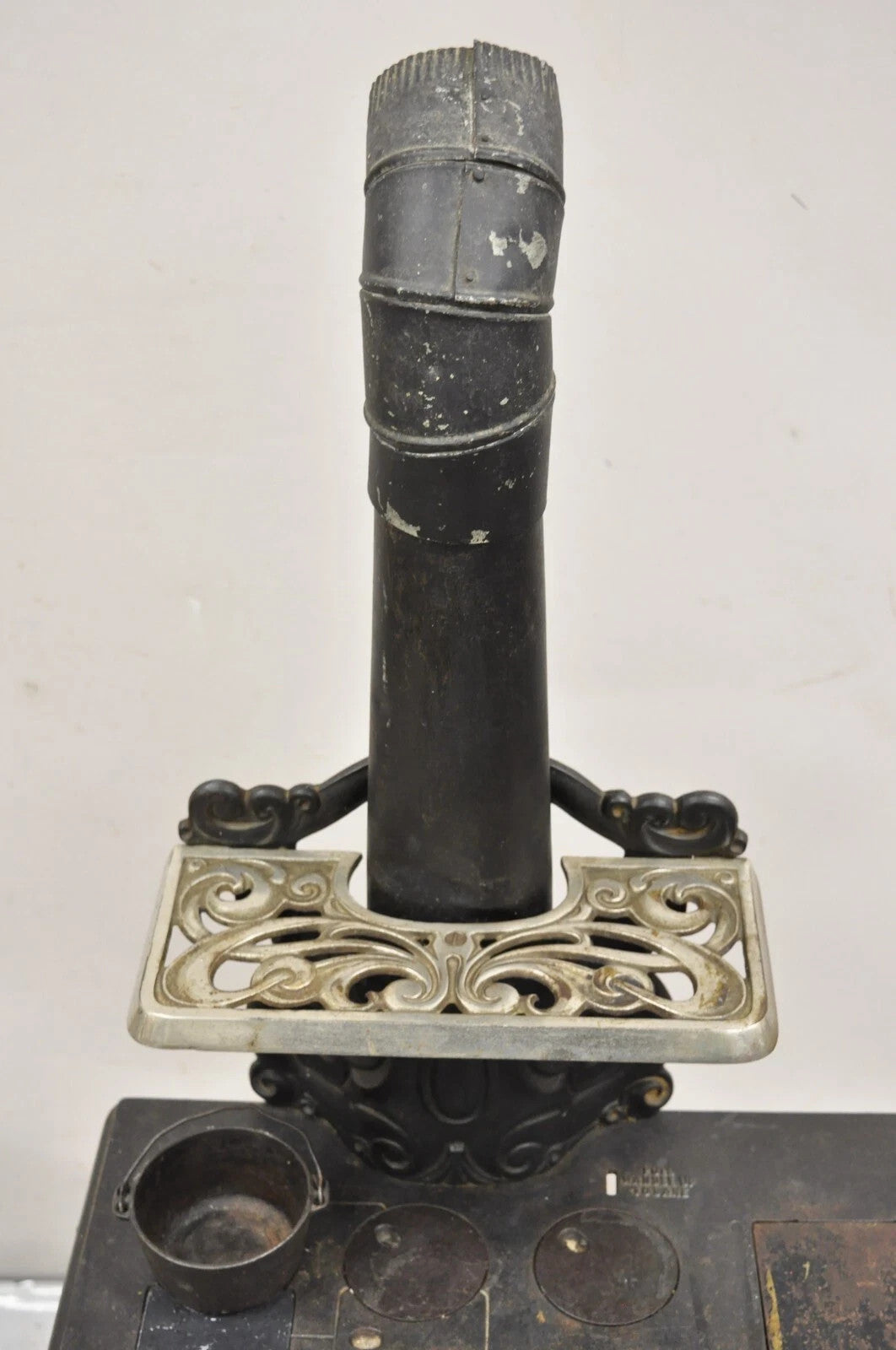 Antique Dolly's Favorite Cast Iron Child Salesman Sample Stove by Favorite Stove
