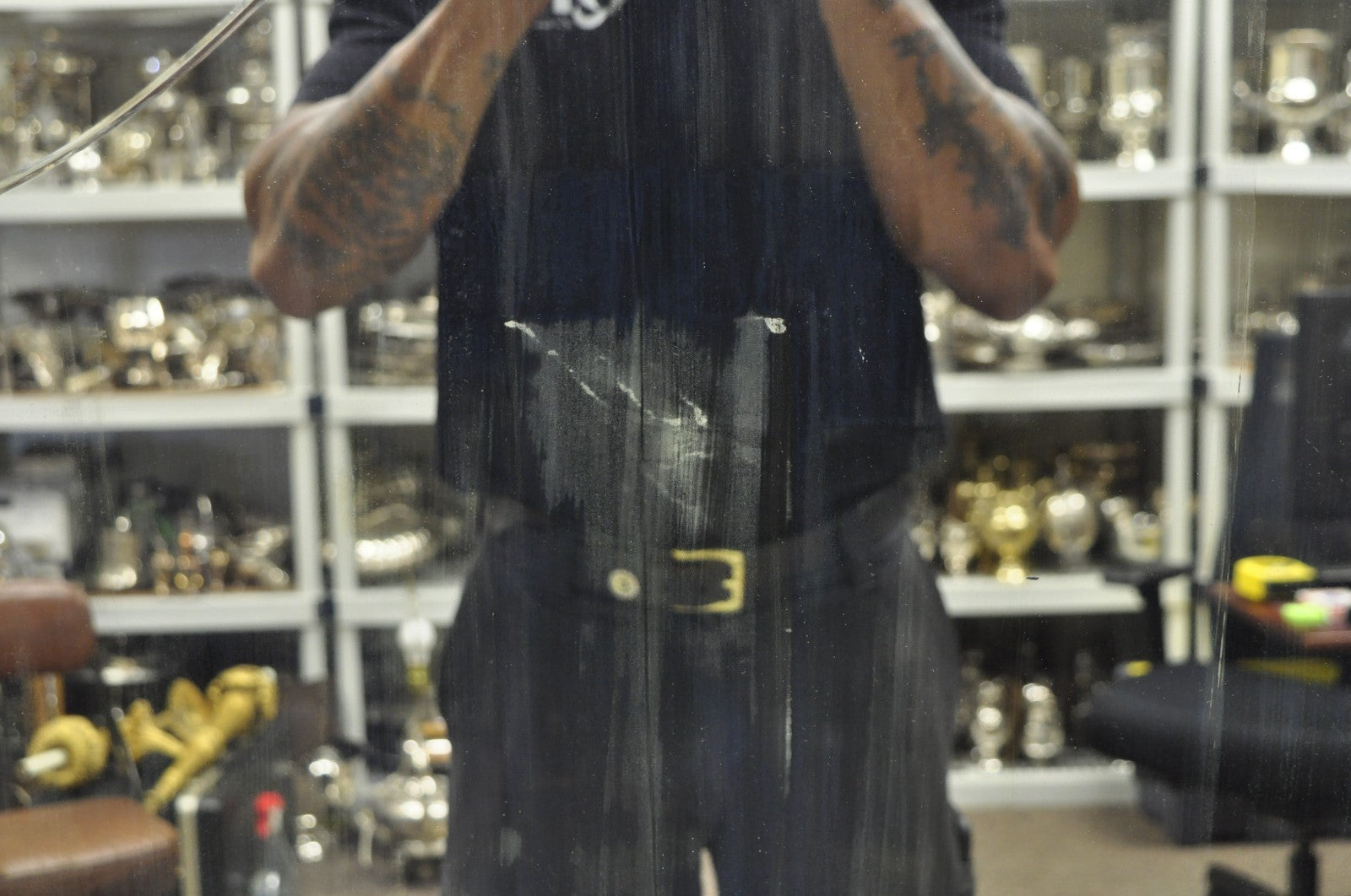 Antique French Neoclassical Baroque Gold Gilt Gesso Red Glass Frame Wall Mirror