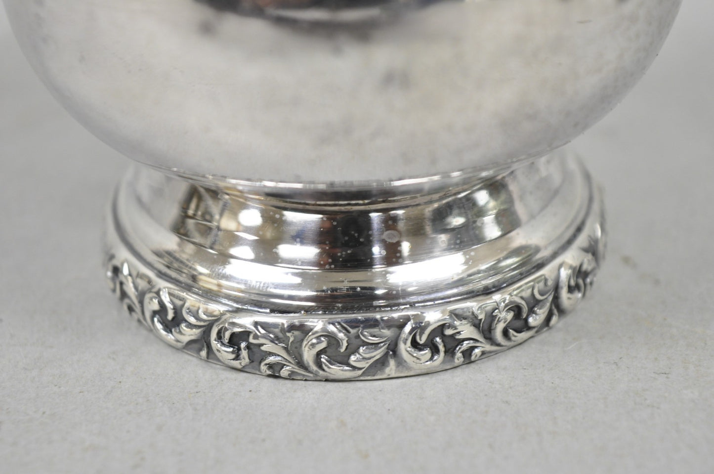 Vintage Victorian Silver Plated Small Coffee Creamer Pot by National 3002