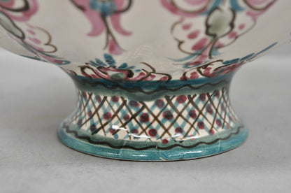Vintage Keck Keramik Hand Painted Ceramic Pottery German Stein Wine Pitcher