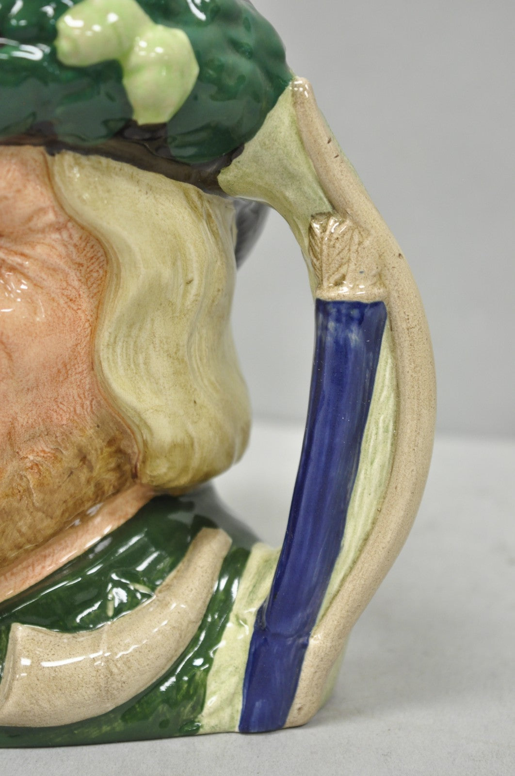 Vintage 1959 Royal Doulton Robin Hood D6527 Porcelain Toby Character Jug Mug
