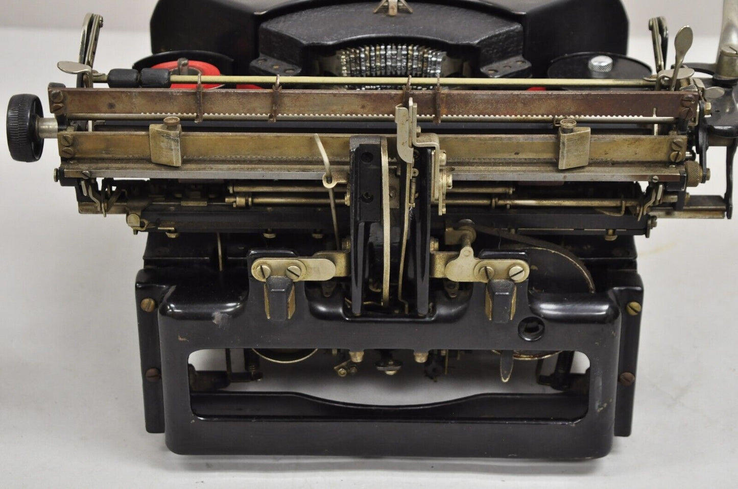 Antique 1930s Remington Noiseless Model 6 Black Typewriter