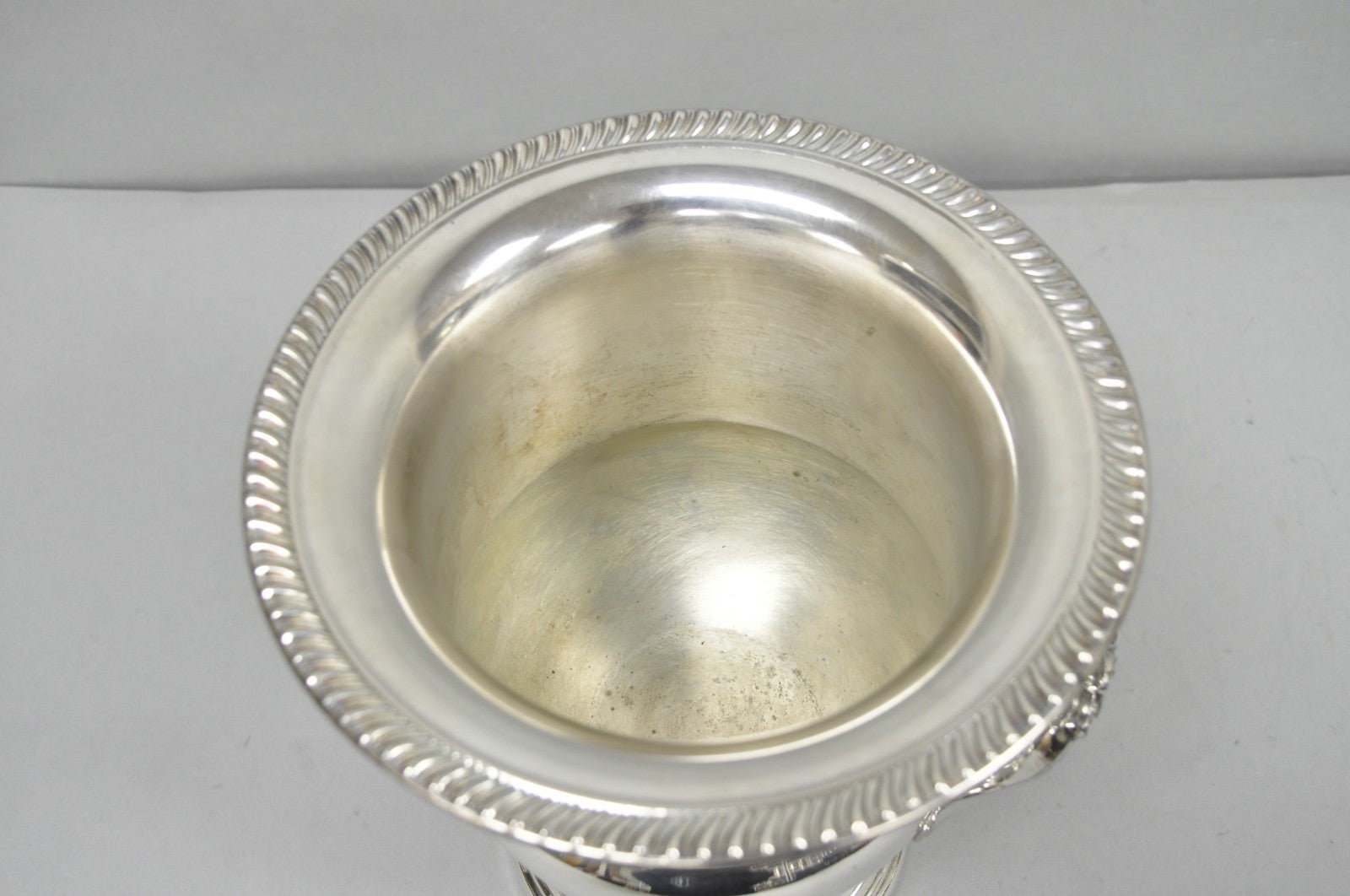 Vintage Leonard Silver Plated Trophy Cup Champagne Chiller Ice Bucket Engraved