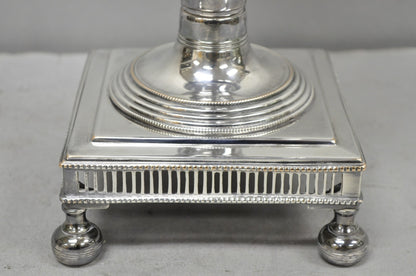 Antique English Regency Silver Plated Trophy Cup Urn Coffee Beverage Samovar