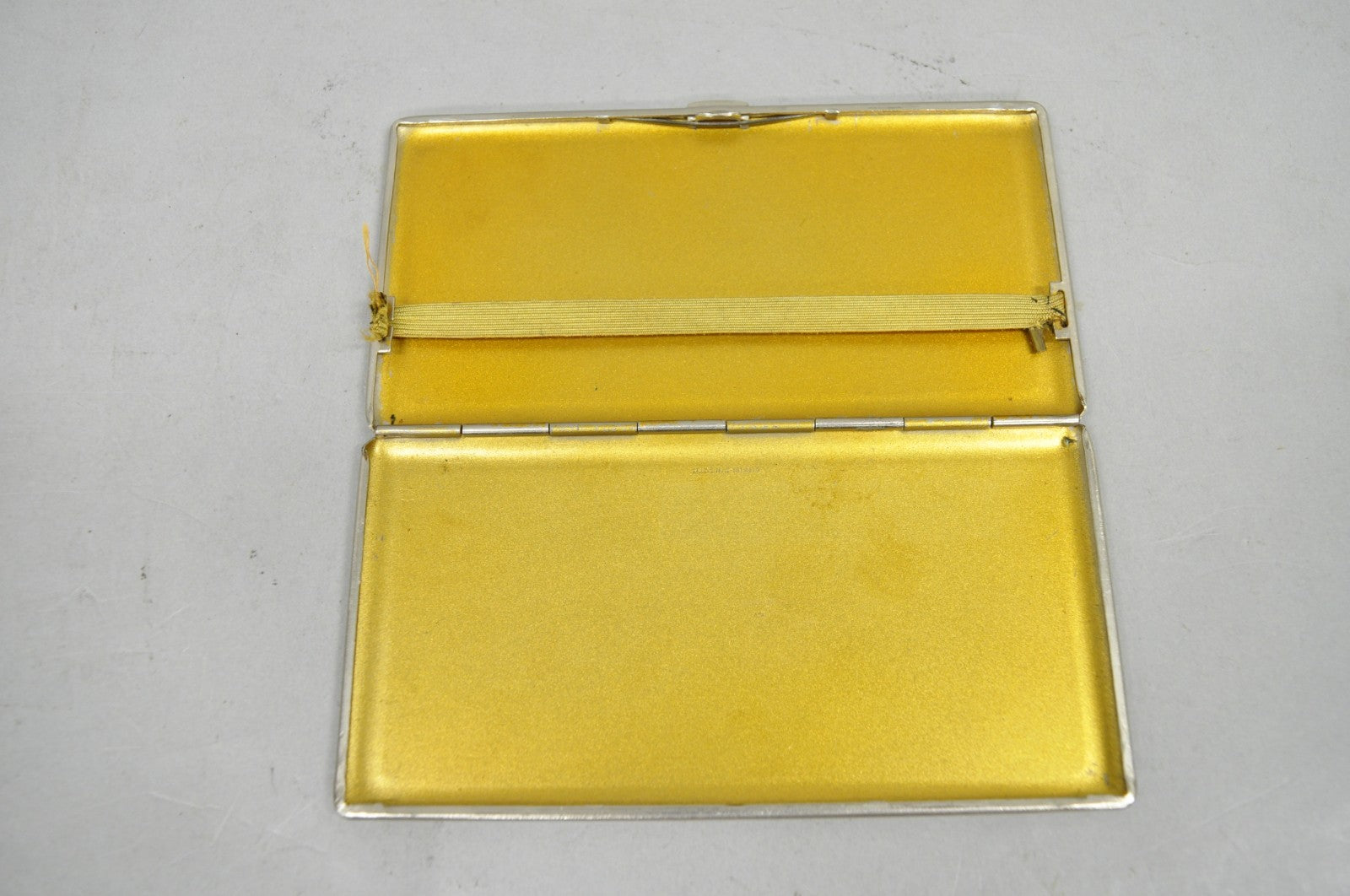 Vintage Art Deco Silver Plated Elegant Cigarette Case Holder Made in England