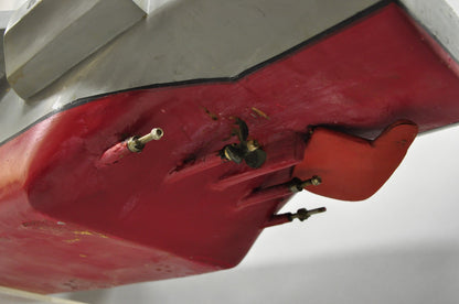 Vintage Large 84" USS Nimitz CVN-68 Aircraft Carrier Navy Military Model Ship 37