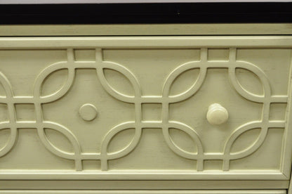 Raymour and Flanigan Maura Accent Chest Hollywood Regency Commode Cabinet