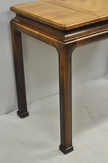 Vintage John Widdicomb Mid Century Modern Campaign Style Chess Game Table