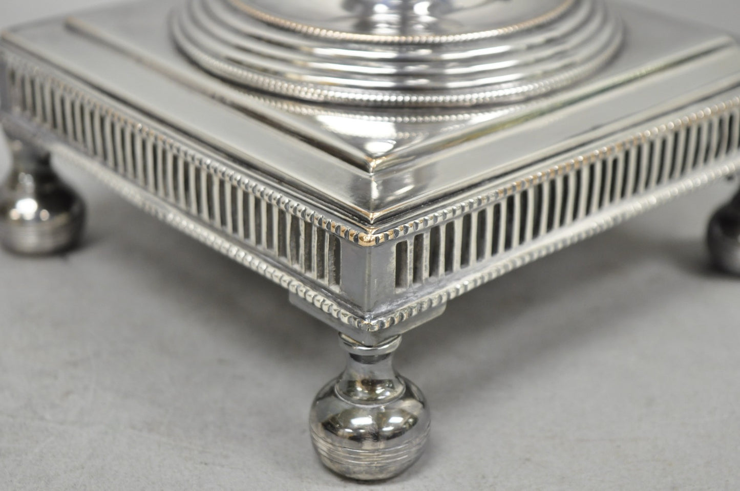 Antique English Regency Silver Plated Trophy Cup Urn Coffee Beverage Samovar