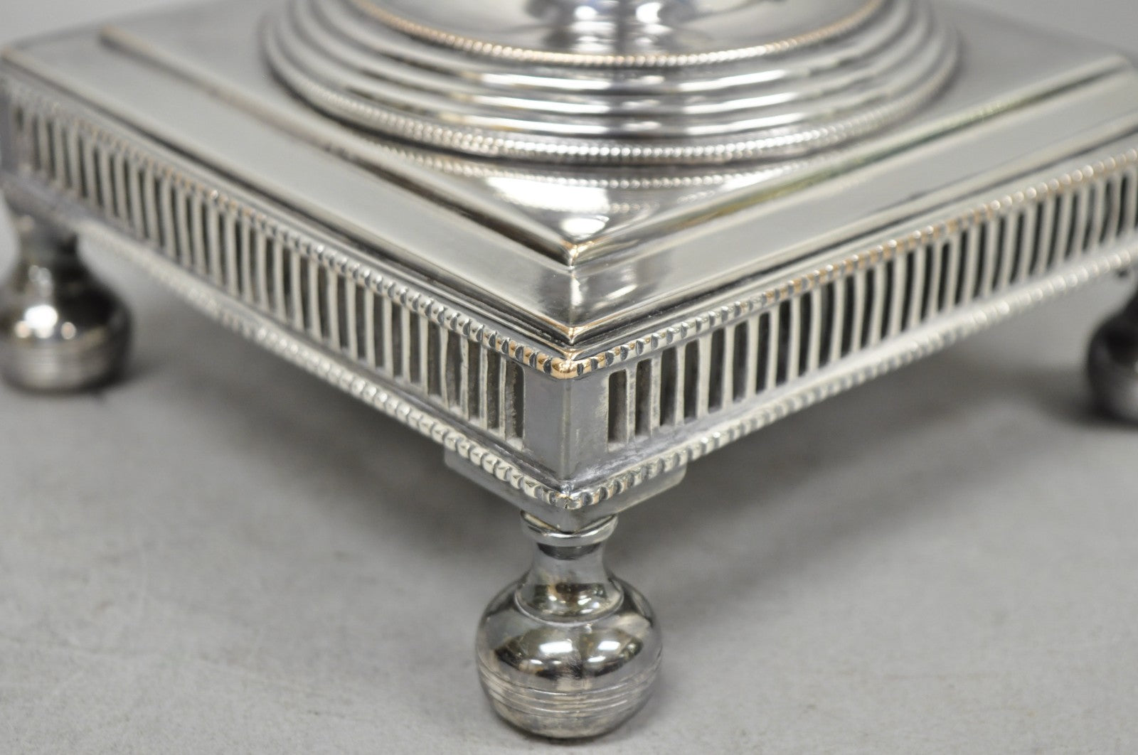 Antique English Regency Silver Plated Trophy Cup Urn Coffee Beverage Samovar