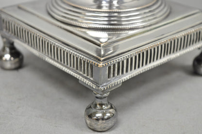 Antique English Regency Silver Plated Trophy Cup Urn Coffee Beverage Samovar