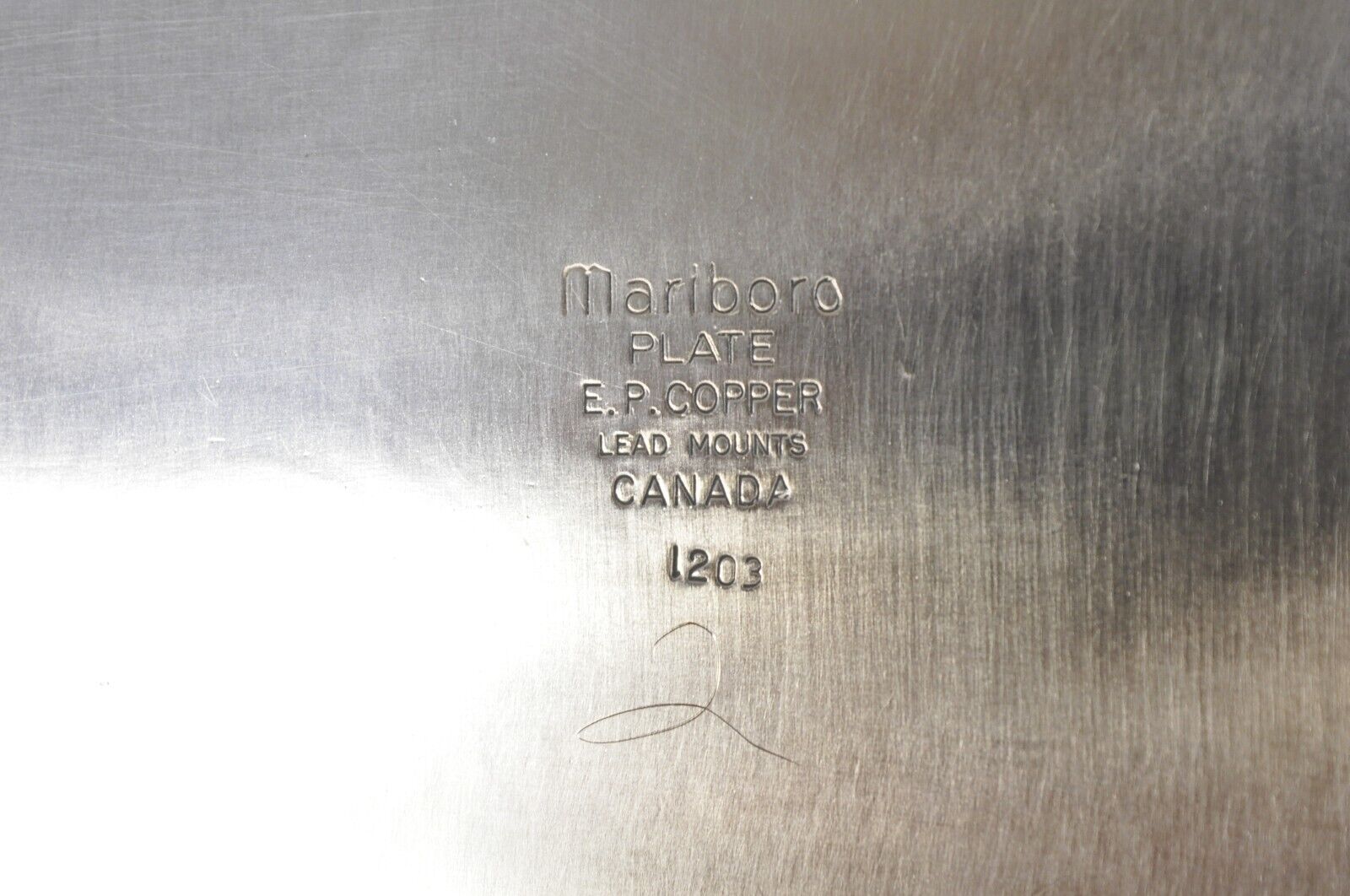 Vintage Marlboro Victorian Style Silver Plated Butlers Serving Platter Tray