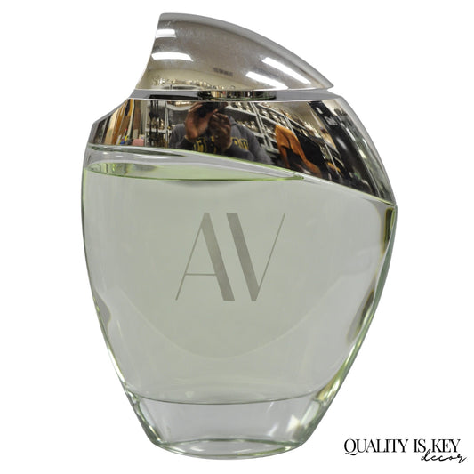 Vintage Large 12" Dummy Bottle AV By Adrienne Vittadini Perfume Store Display