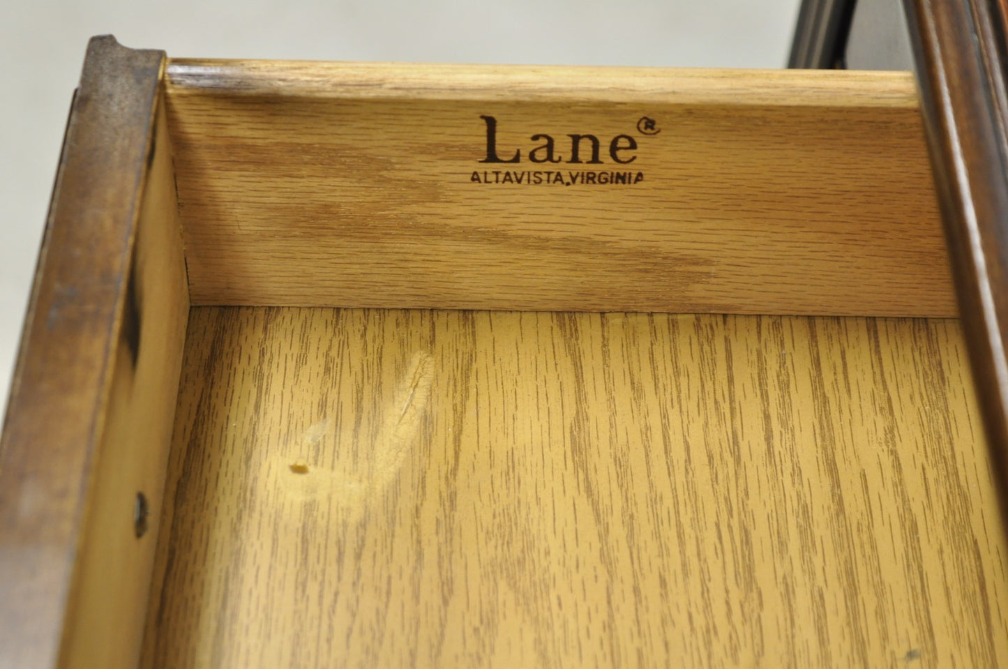 Vintage Lane Altavista Georgian Chippendale Cherry Wood Small Console Table