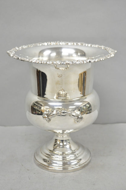 Vintage Sheridan Silver Plated Trophy Cup Urn Bar Champagne Chiller Ice Bucket