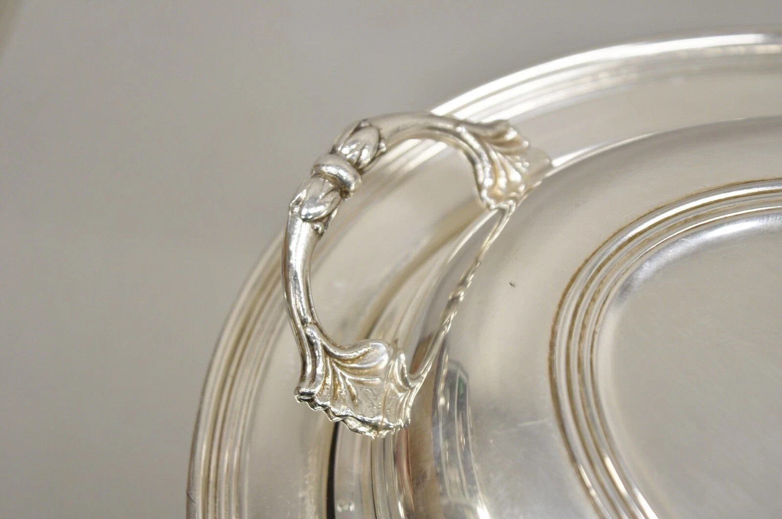 Vintage Sheffield Silver Co USA Silver Plated Lidded Vegetable Serving Dish
