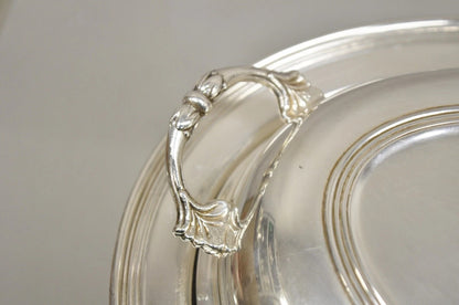 Vintage Sheffield Silver Co USA Silver Plated Lidded Vegetable Serving Dish