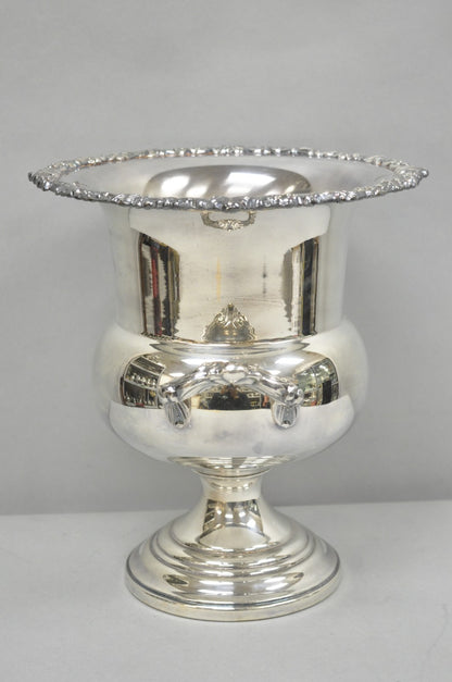 Vintage Sheridan Silver Plated Trophy Cup Urn Champagne Chiller Ice Bucket